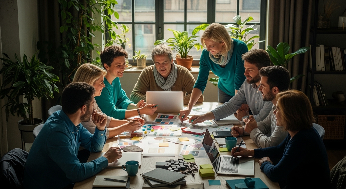 brand positioning teamwork office