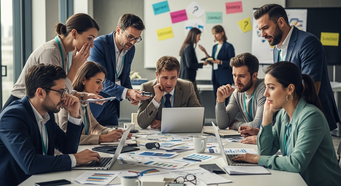 comunicazione eventi, errori organizzazione, team meeting