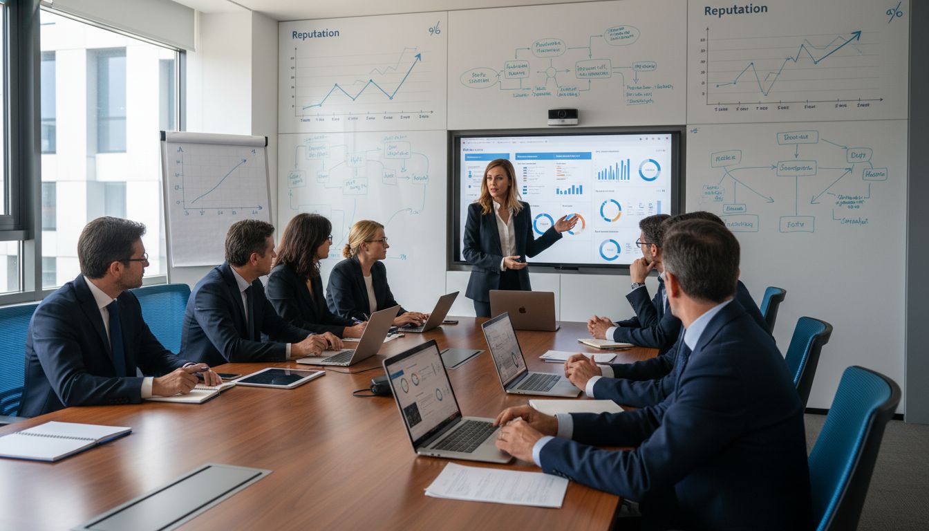 reputazione aziendale team